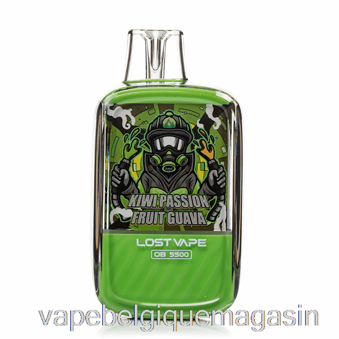 Vape Belgique Perdu Vape Ob5500 Jetable Kiwi Fruit De La Passion Goyave